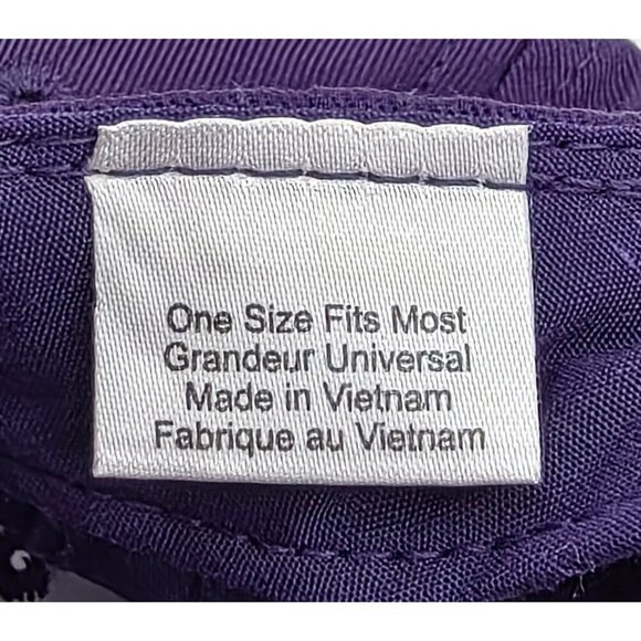 Bass Pro Shops Purple Embroidered Hat - Picture 6 of 6